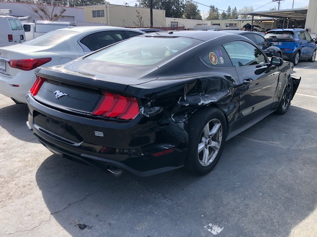 2019 Ford Mustang in accident