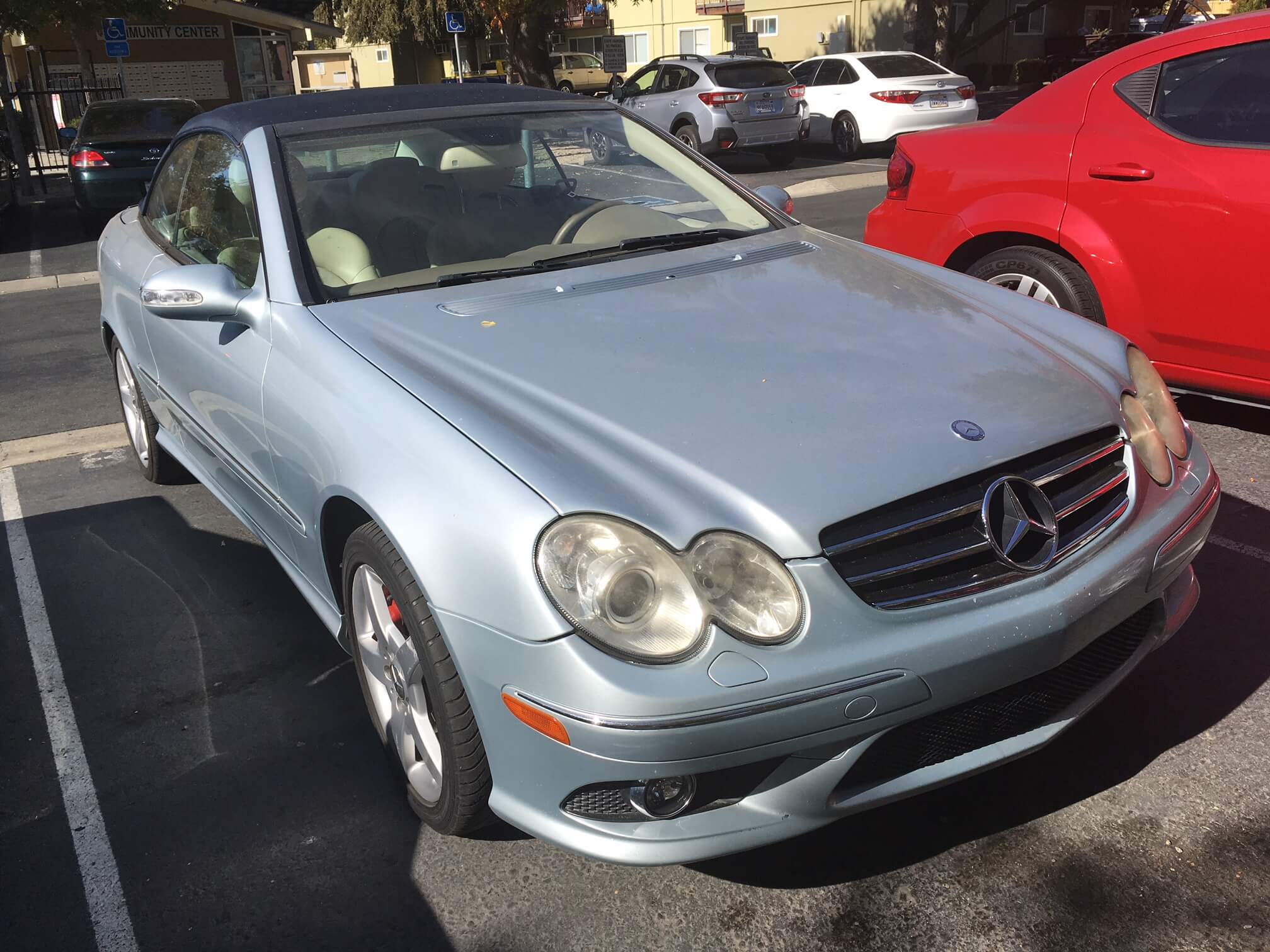 2007 MB CLK 550 Montrose CA